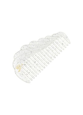 GRZEBIEŃ SMALL THEA COMB SILVER GLITTER