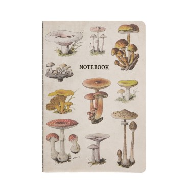 NOTES VINTAGE MUSHROOMS A5