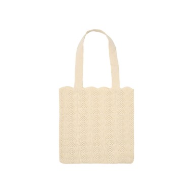TOREBKA DZIANINOWA SHELLY BAG IVORY 