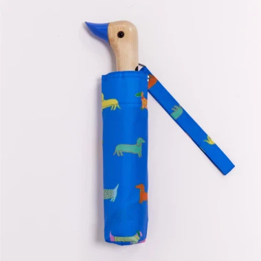 PARASOLKA KACZKA ORIGINAL DUCKHEAD DOGS IN BLUE