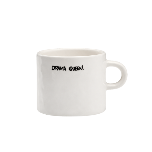 Biały kubek „DRAMA QUEEN”.png