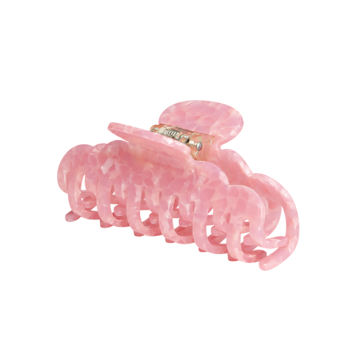 Perłowa różowa spinka typu krab.png