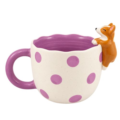 Fioletowy kubek z pieskiem ceramicznym.png